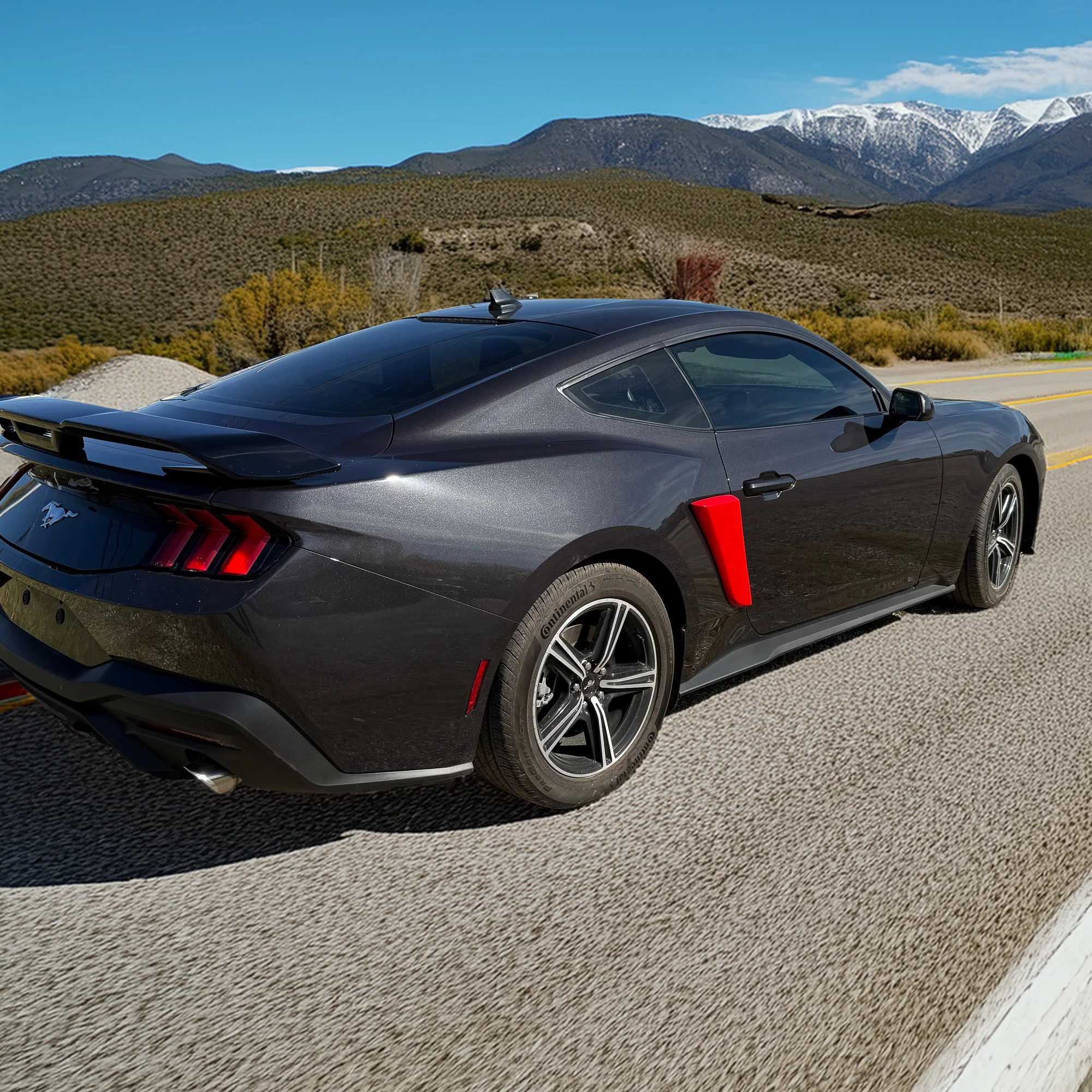 Ford Mustang Custom Side Scoops (2024-2025) - Image 8