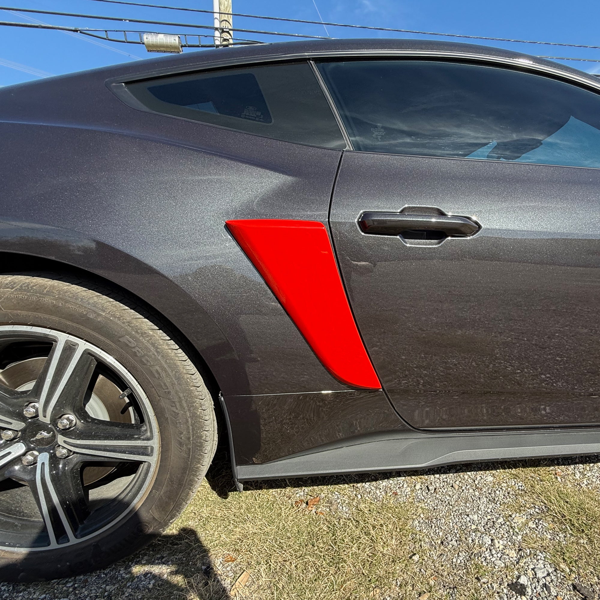 Ford Mustang Custom Side Scoops (2024-2025) - Image 9