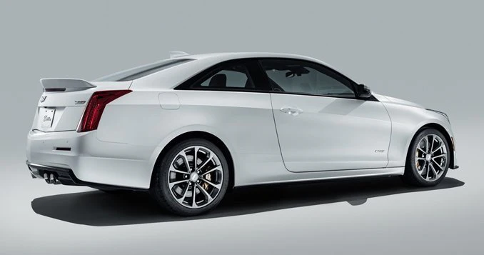 Cadillac ATS-V Coupe Factory Style Lip No Light Spoiler (2015 - 2018) - Image 2