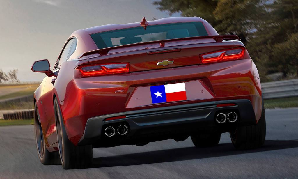 Chevrolet Camaro 6 Factory Style 3Post No Light Spoiler (2016-2024) fits Convertible - Image 5