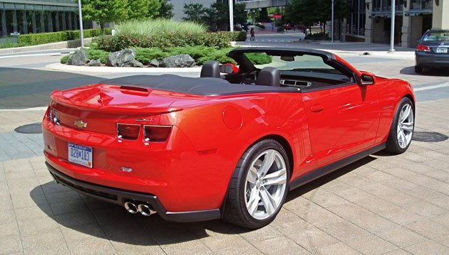 Chevrolet Camaro Convertible Factory Style Lip No Light Spoiler (2011-2013) - Image 2