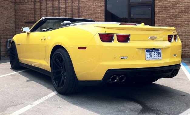 Chevrolet Camaro Convertible Factory Style Lip No Light Spoiler (2011-2013) - Image 3