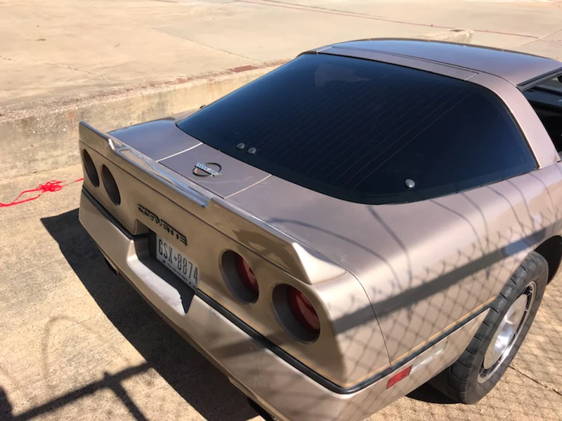 Chevrolet Corvette (C4) "Wickerbill" Inspired Custom Flush No Light Spoiler (1984-1990) - Image 2