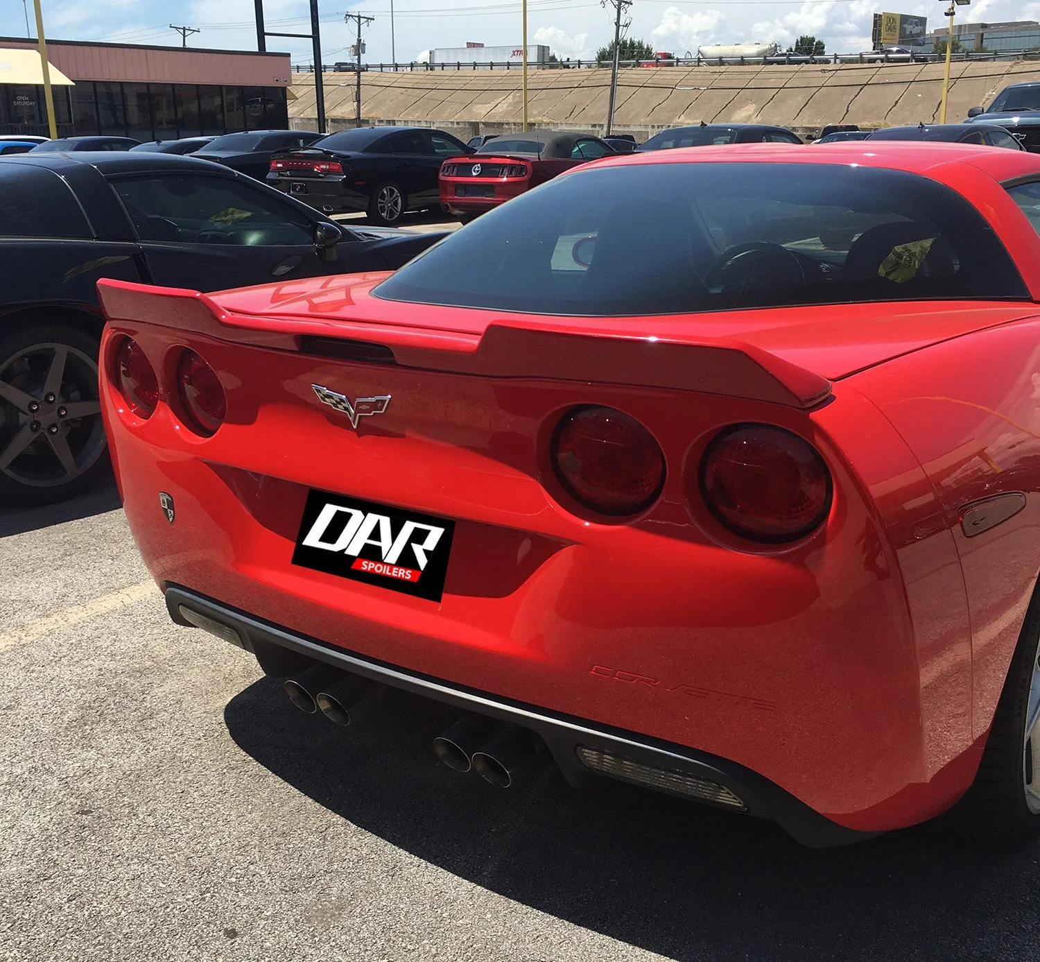 Chevrolet Corvette (C6) "Wickerbill" Custom No Light Spoiler (2005-2013) - Image 2