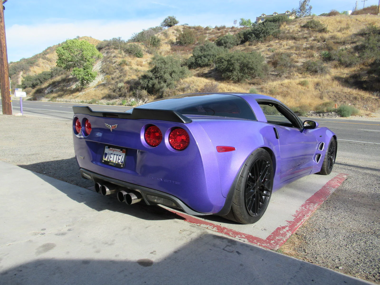 Chevrolet Corvette (C6) "Wickerbill" Custom No Light Spoiler (2005-2013) - Image 4