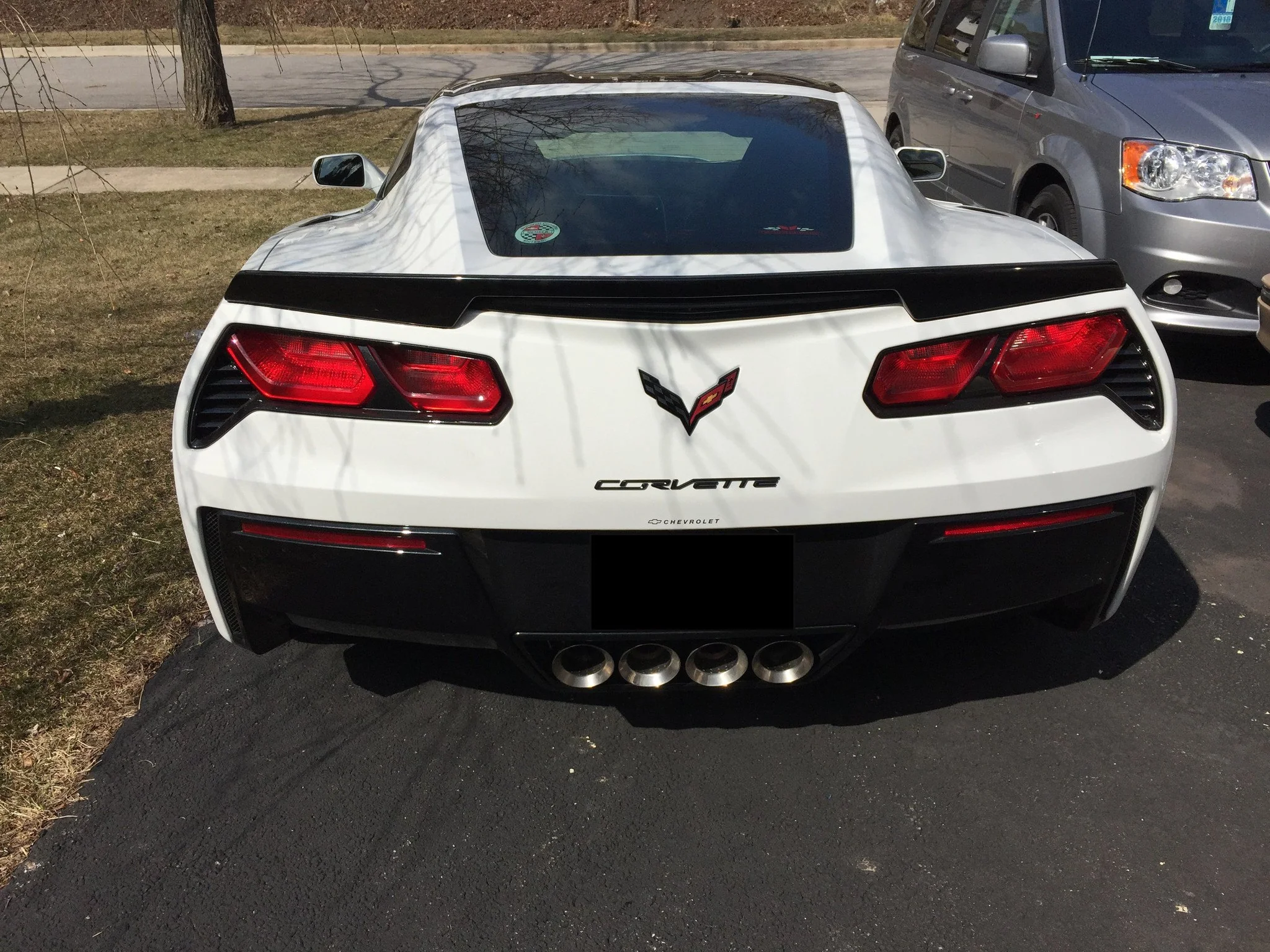 For Chevrolet Corvette (C7) Factory Style Flush No Light Spoiler (2014-2019) - Image 3
