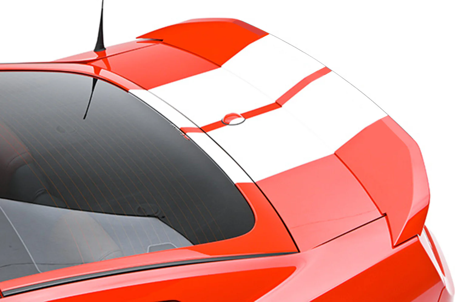 Ford Mustang "Boy Racer Style" Factory Flush No Light Spoiler (2010-2014) - Image 2