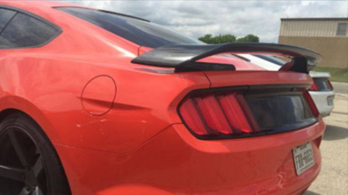Ford Mustang "GT350R Inspired" 3 Piece Custom No Light Spoiler (2015-2023) - Image 2