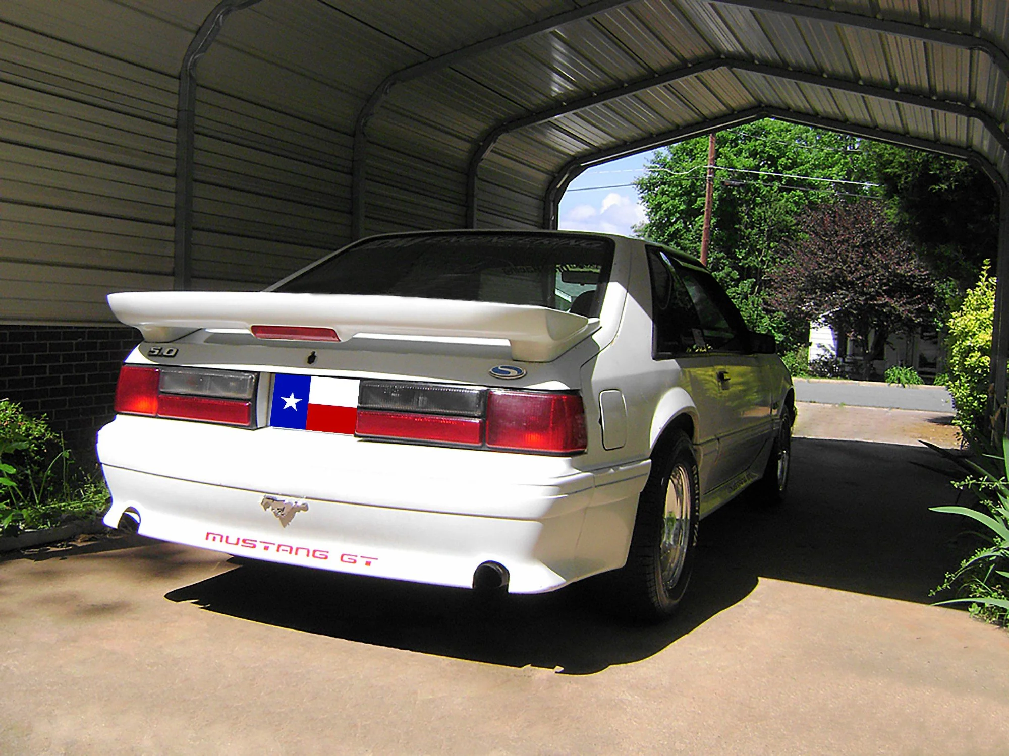 Ford Mustang Hatchback "Saleen Style" Factory 2Post W/Cutout Spoiler (1979-1993) - Image 6