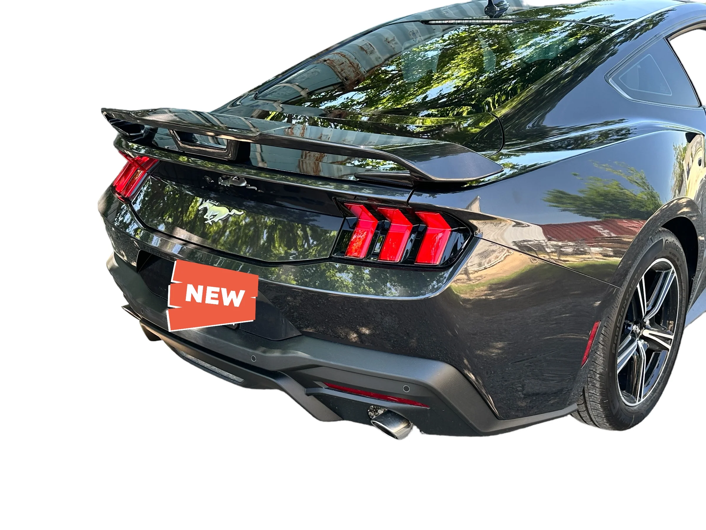 FORD MUSTANG PERFORMANCE STYLE WING NO LIGHT(2024-UP) - Image 3