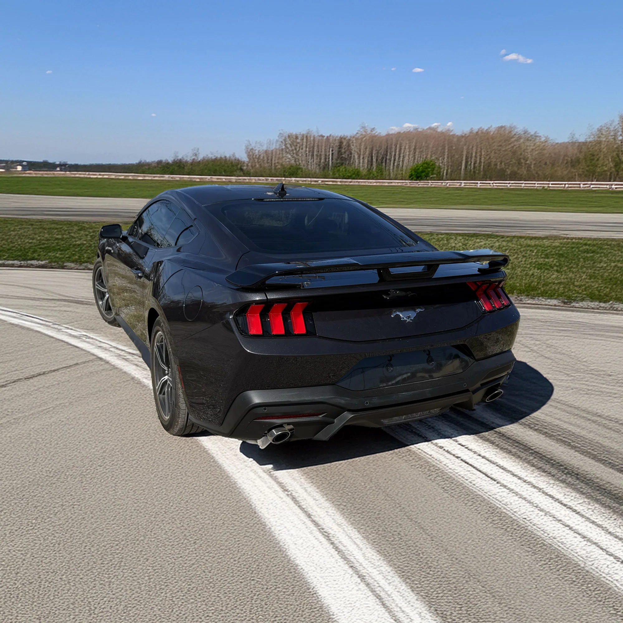 FORD MUSTANG PERFORMANCE STYLE WING NO LIGHT(2024-UP) - Image 5