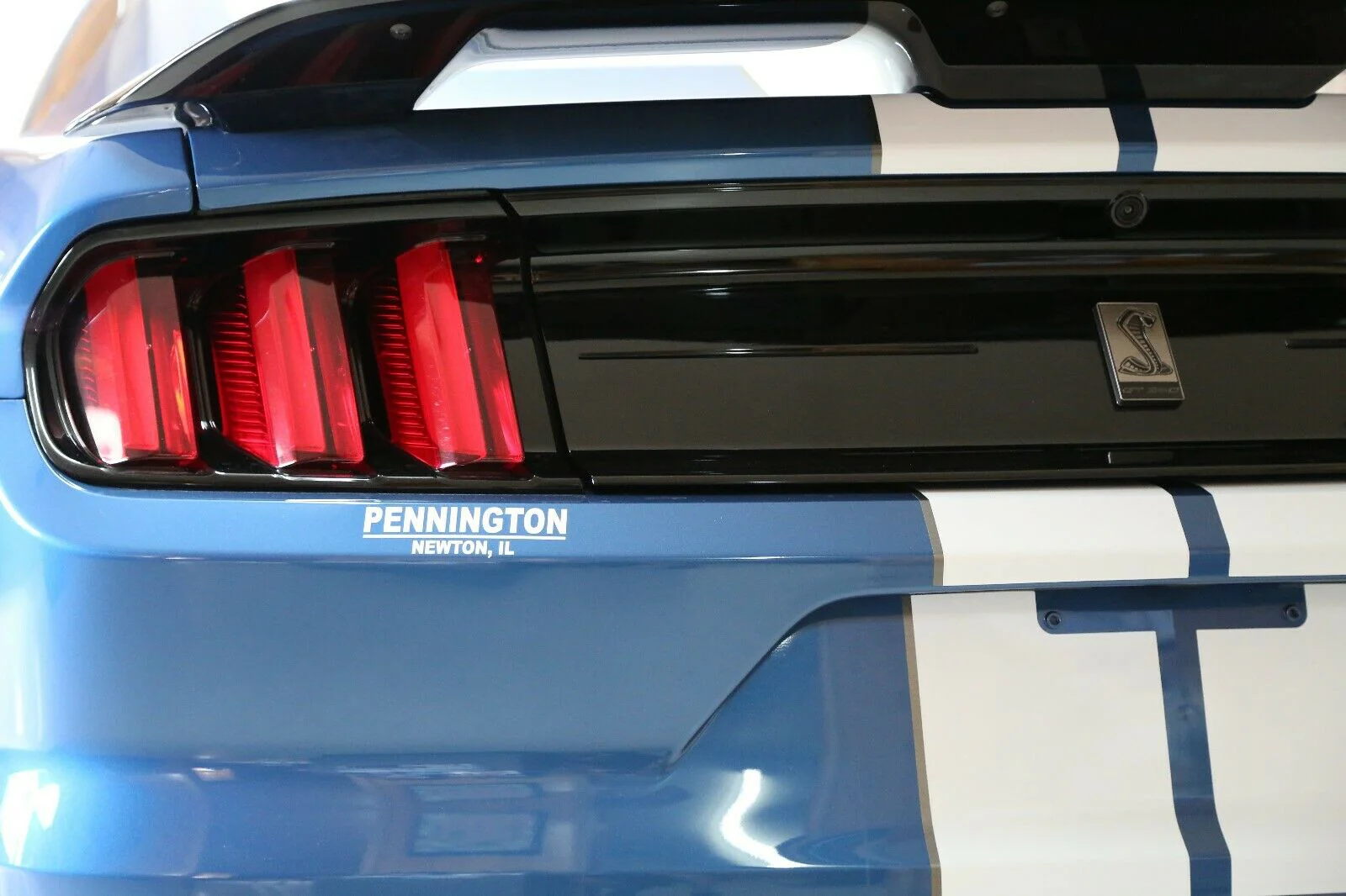 Ford Mustang "Shelby GT-350 Style" 3-Post No Light Spoiler with out Gurney Flaps (2015-2023) - Image 2