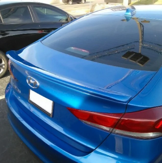 Hyundai Elantra Custom Lipmount No Light Spoiler (2017-2018) - Image 3