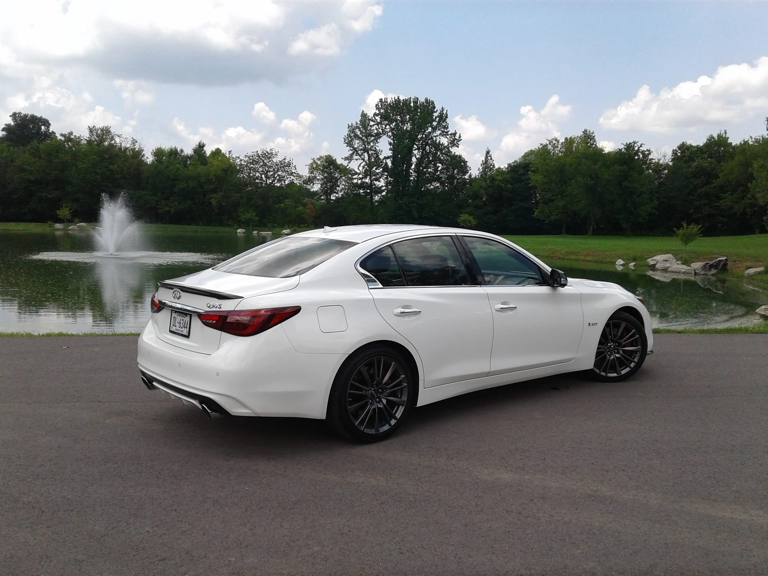 Infiniti Q50 Factory Lip No Light Spoiler (2014-2024) - Image 3