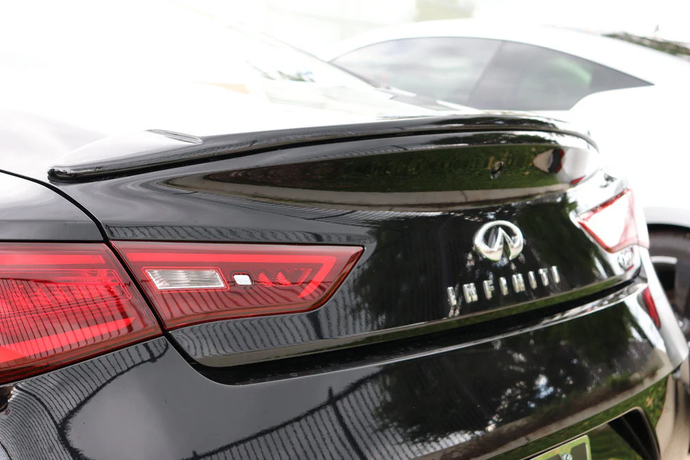 Infiniti Q60 Coupe Factory Lip No Light Spoiler (2017-2022) - Image 3