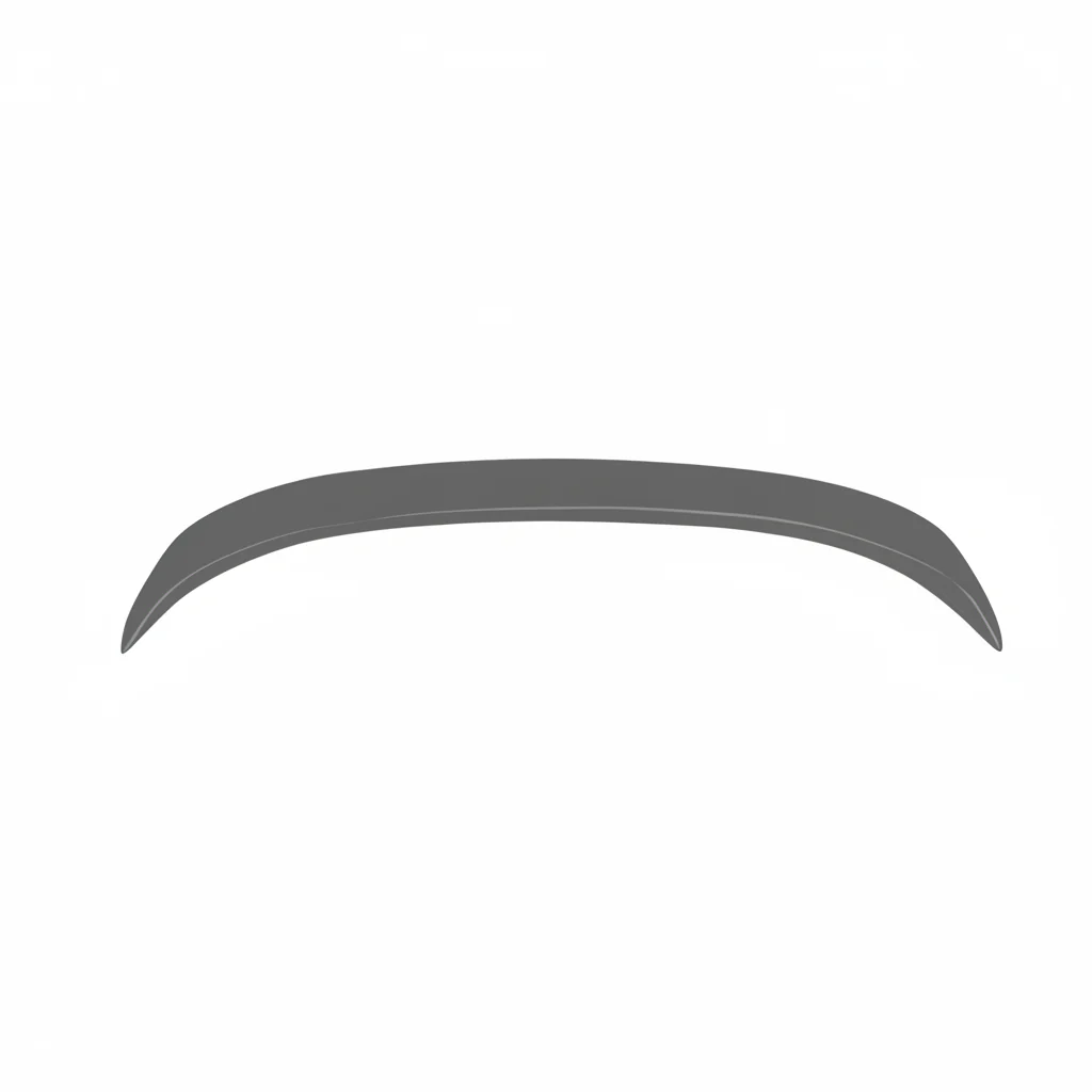Lexus LS500 / 500H Lip Mount Custom Spoiler No Light (2018-2025) - Image 7