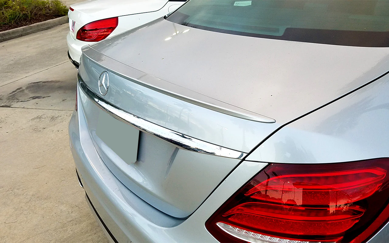 Mercedes E Class Sedan Factory Style Lip No Light Spoiler (2017-2023) - Image 5