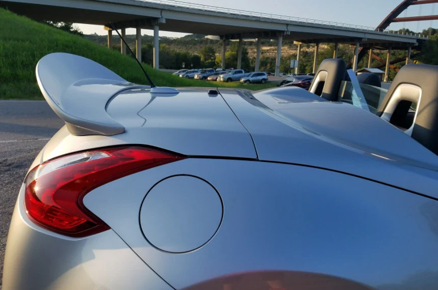 Nissan 370Z Roadster Convertible "Texas Twister" Custom Duckbill Spoiler (2010-2020) - Image 3