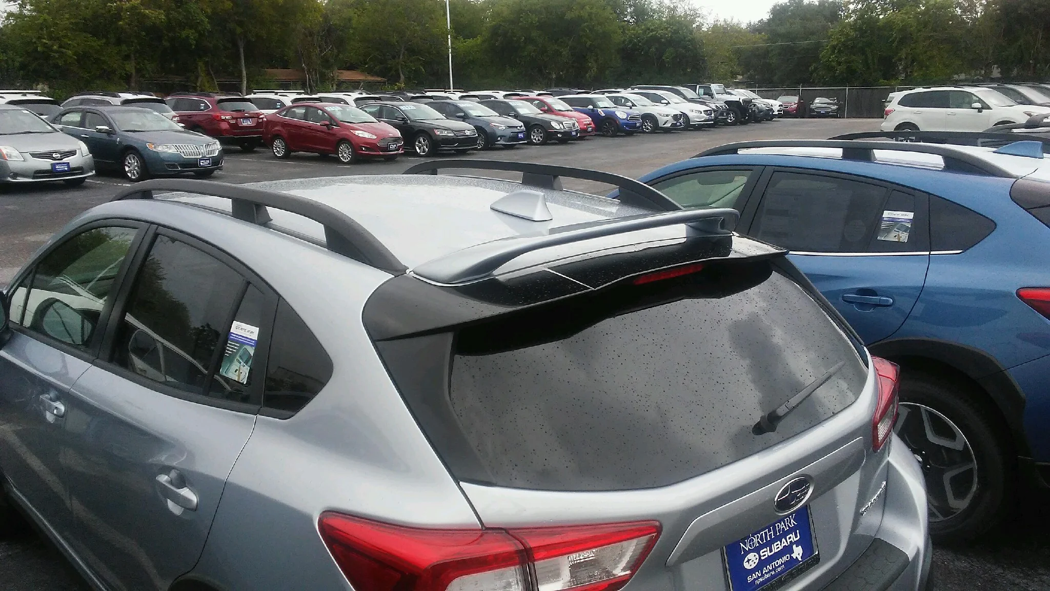 Subaru XV Crosstrek Custom 2post No Light Spoiler (2018-2022) - Image 2