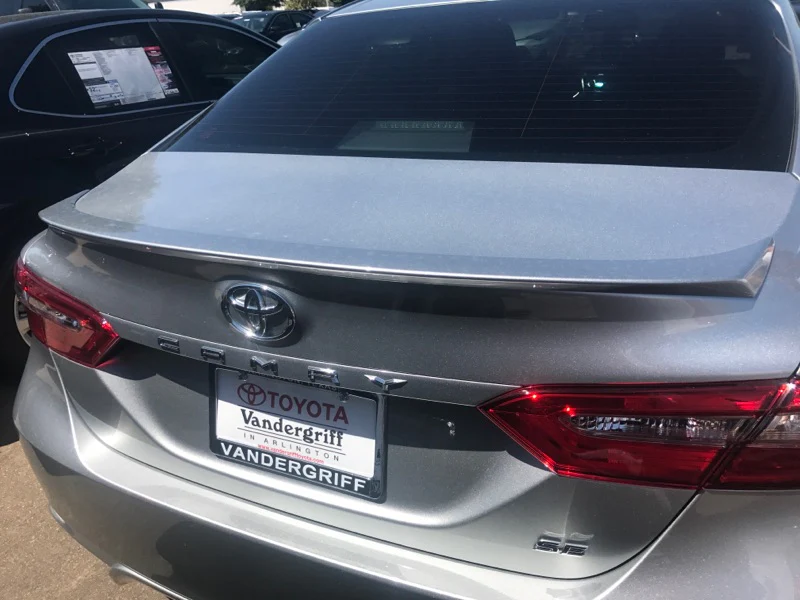 Toyota Camry Factory Flush No Light Spoiler (2018-2024) - Image 5